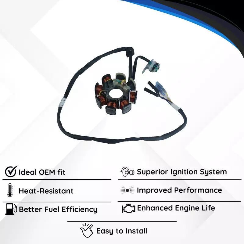 Varroc Coil Plate Assembly High-Performance Copper Winding for Honda Activa N M, MGCP-ATVA-NEWM