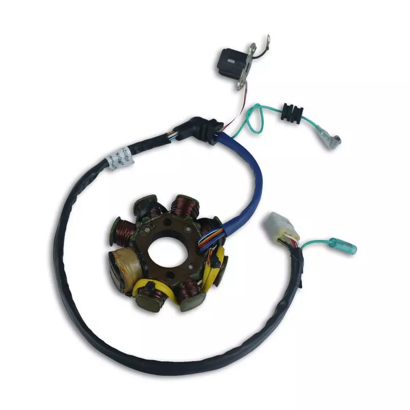 Varroc Coil Plate Assembly High-Performance Copper Winding for Bajaj Discover 125 SS KS, MGCP-Discover-DS16