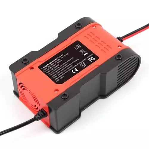 amiciSmart Automatic Car Battery Charger 12 V 7-Stage Intelligent Battery Maintainer, 1xAC-CHAR-7A
