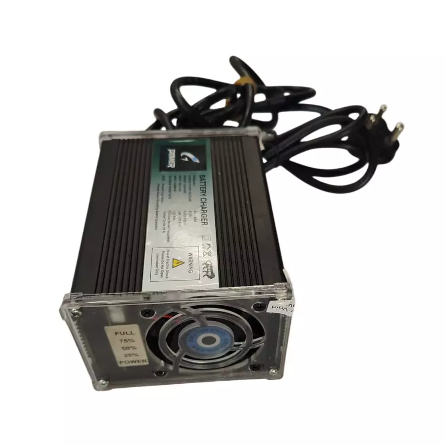 Lithion 60 V 6 Amp Battery Charger For 2 and 3 Wheeler EV Fast Charging