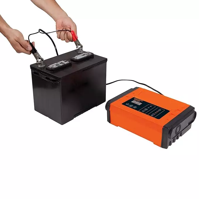 Black+Decker Automatic and Manual Control Smart Charger- BC12-B2