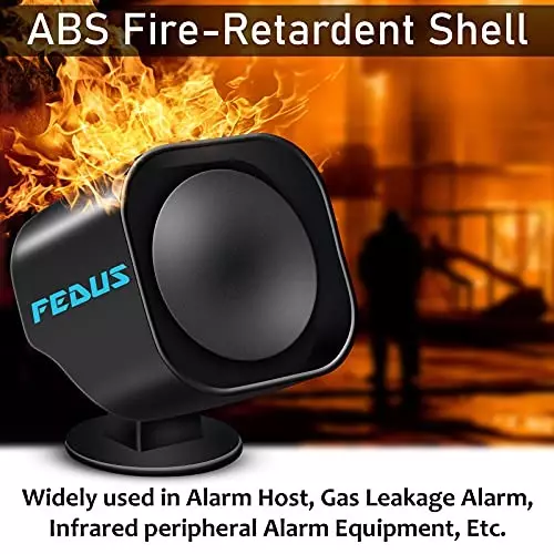 FEDUS Super Loud Universal Tuk Tuk Horn, Car Reverse Safety Device Beeper Buzzer for All Car Model 12 V 110 dB