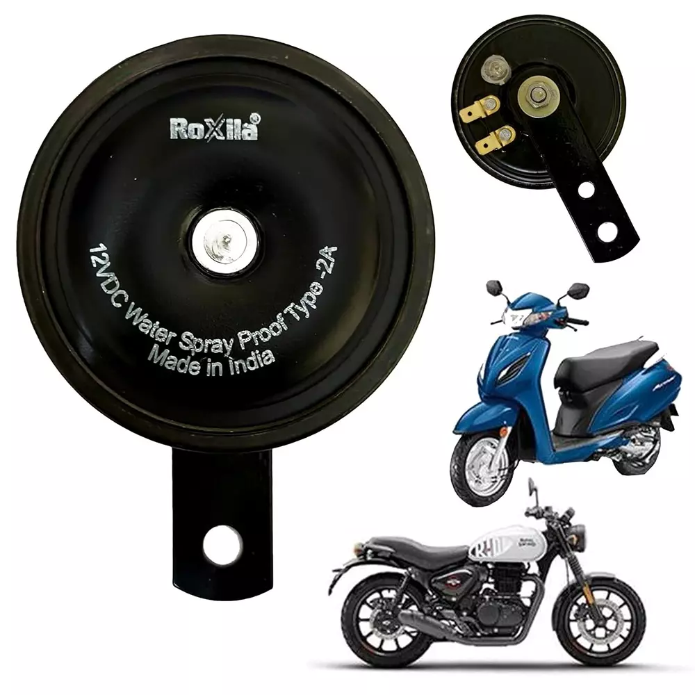 roxila-bike-horn-black-12-v-metal-plastic-for-motorcycles-use