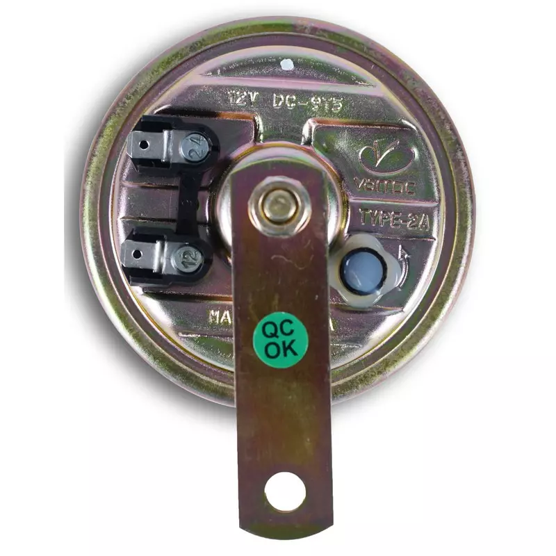 Varroc Horn Set 95 mm Dual Tone (Yellow K95) 12 V Bold & Crystal-Clear Sound Sealed Design, K353161700