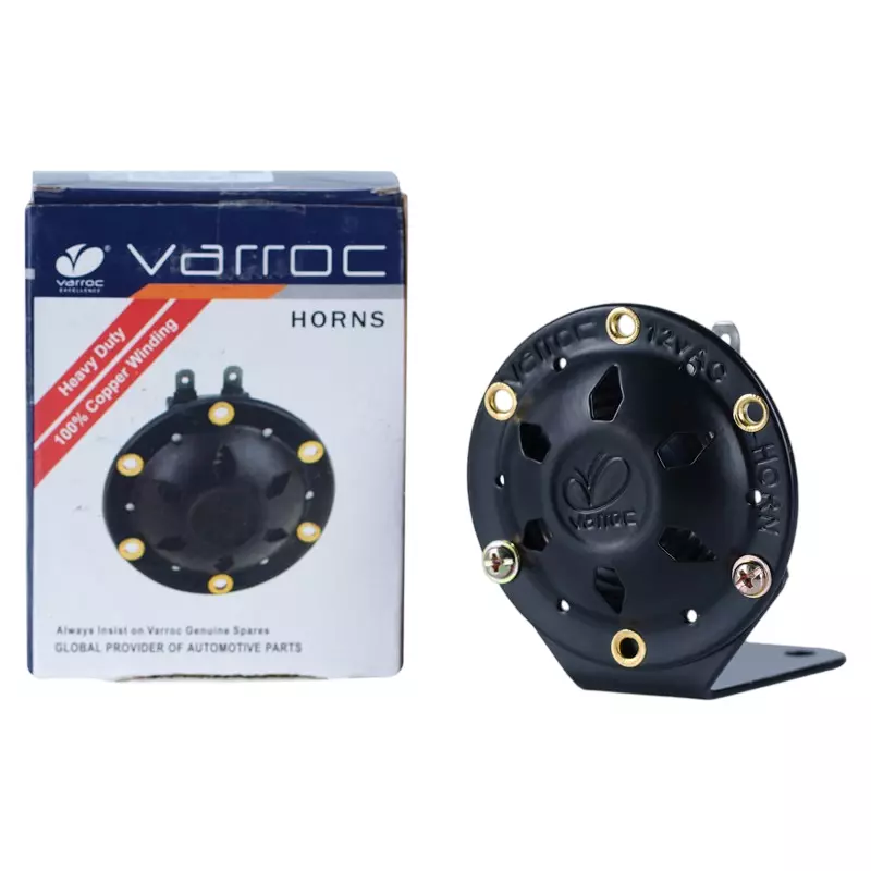 Varroc Horn AC Sealed Heavy-Duty Sealed Body Bold & Crystal-Clear Sound, K353106200
