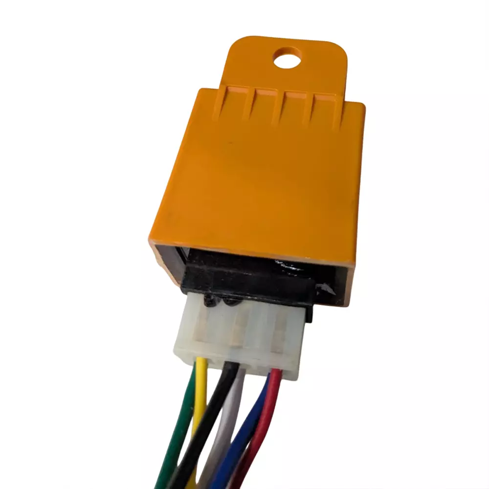 Uno Minda Dual Headlight Relay - with Wire - 24V/15A (TD-2004)