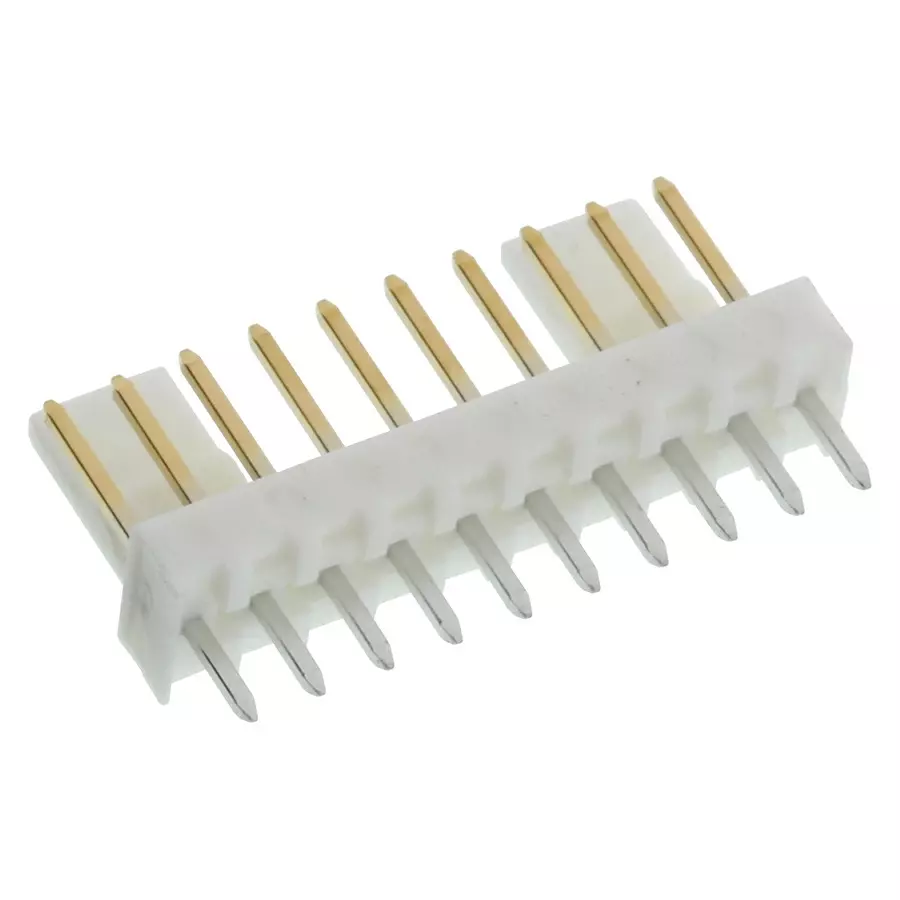 MOLEX Pin Headers CONNECTOR, HEADER, 10POS, 1ROW, 2.54MM 22-29-2101