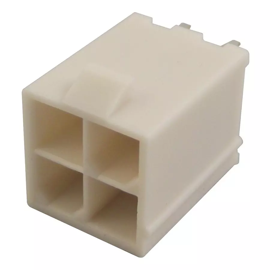 MOLEX Pin Headers HEADER, MINI-FIT, DUAL ROW, 4WAY 39-28-8040 (Pack of 5)
