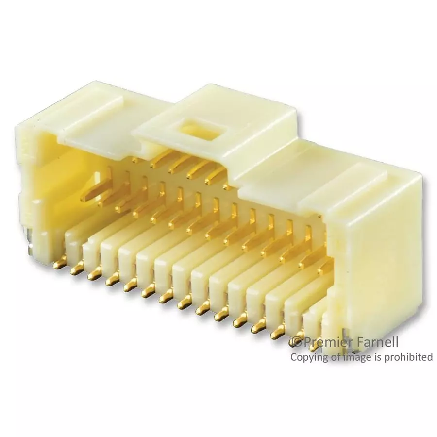 MOLEX Pin Headers CONNECTOR, HEADER, 30POS, 2ROW, 1MM 501571-3007