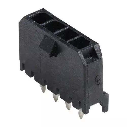 MOLEX Pin Headers WTB CONNECTOR, HEADER, 4POS, 1ROW, 3MM 43650-0417 (Pack of 5)