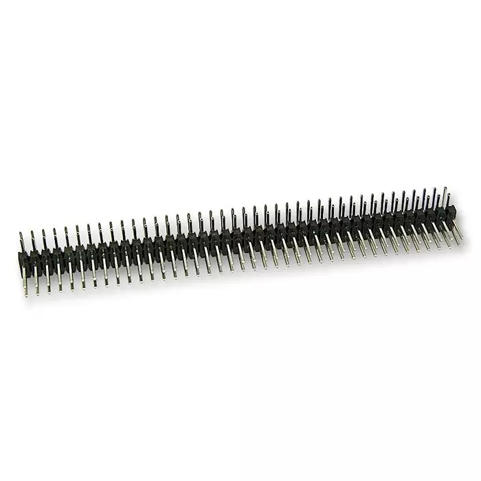 AMP - TE CONNECTIVITY HEADER, RIGHT ANGLE, 2ROW, 40+40WAY, 9-103324-0