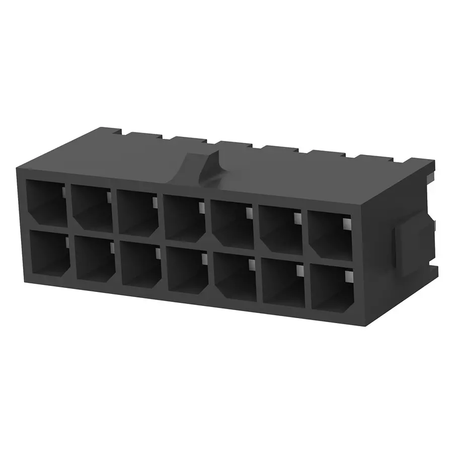 AMP - TE CONNECTIVITY CONNECTOR, HEADER, 14POS, 3MM, PCB, 4-794630-4