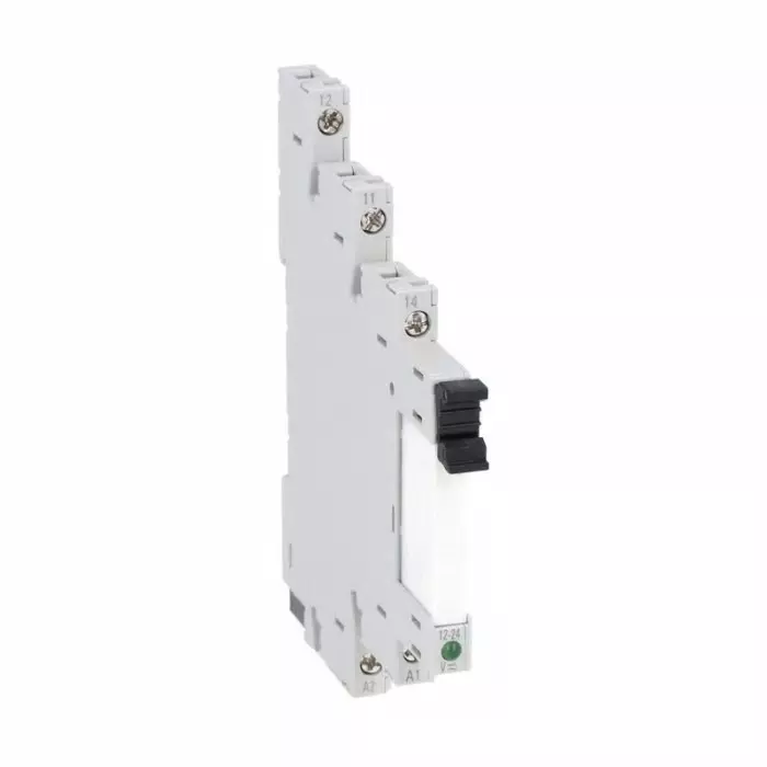 Lovato DIN Rail Non-Latching Relay, 24 V AC/DC Coil, 6A Switching Current, SPDT, HRA101CE024