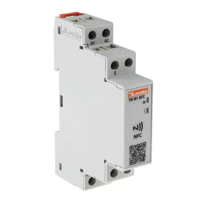 Lovato DIN Rail Mount Timer Relay, 12 - 240 V AC/DC, 2-Contact, 0.1 s - 999h, SPDT, T mm1NFC