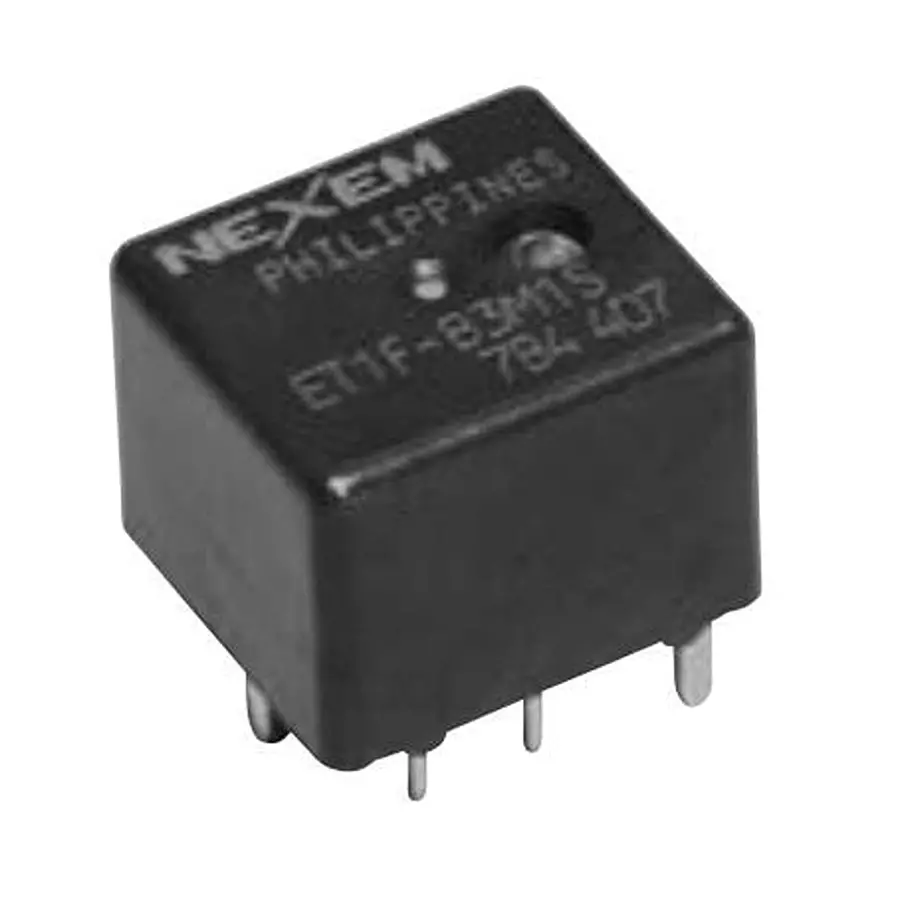 Kemet ET1 Series Automotive Relay 12 V DC 1 Form C (SPDT-NO, NC) PCB Mount, ET1-B3M1S