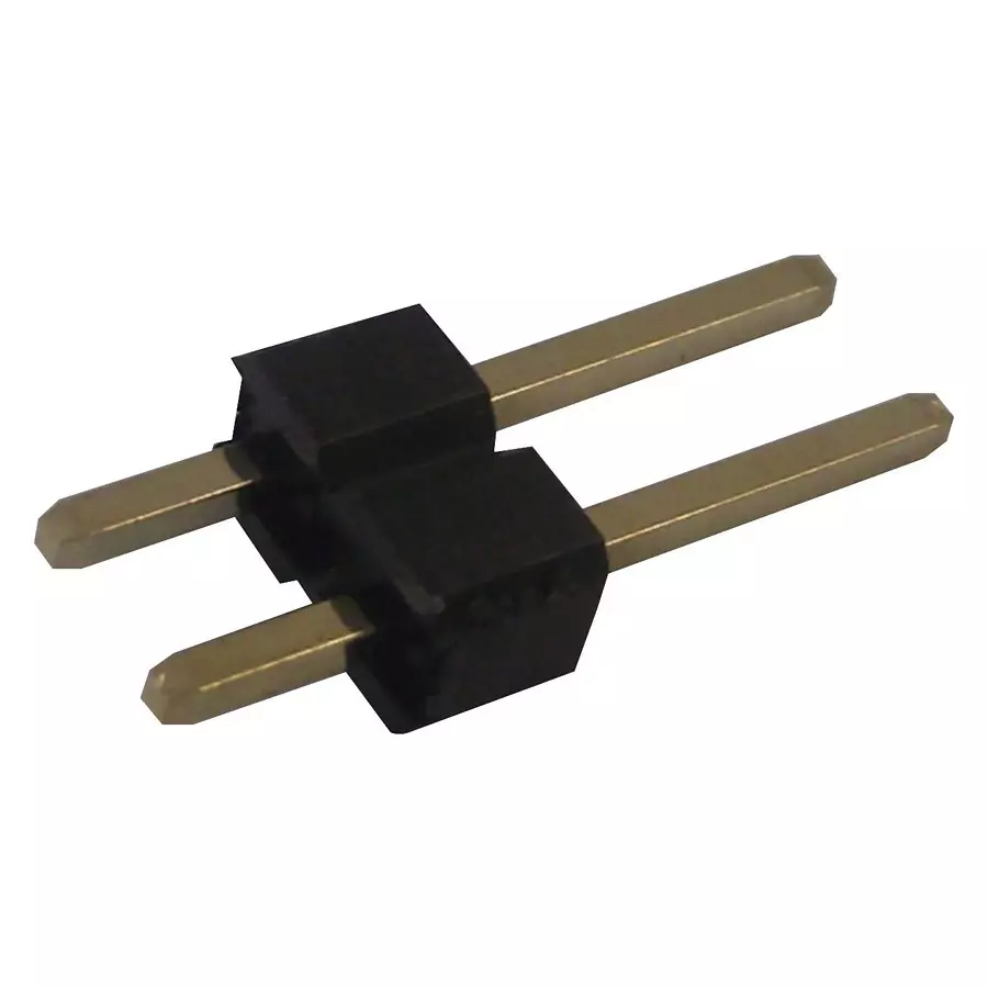 MULTICOMP PRO Pin Headers HEADER, 1 ROW, VERT, 2WAY, 2211S-02G (Pack of 70)