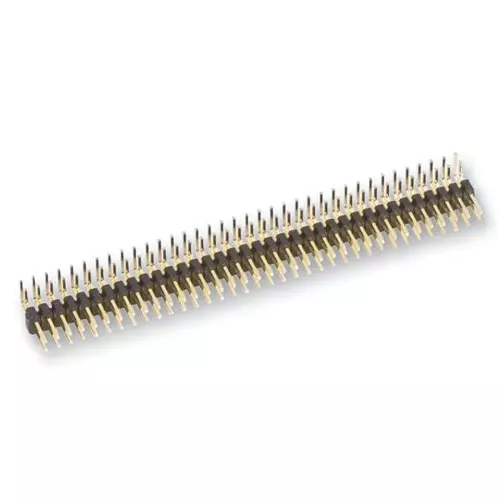 MULTICOMP PRO Pin Headers HEADER, 2 ROW, R/ANGLE, 20WAY, MC34775 (Pack of 5)