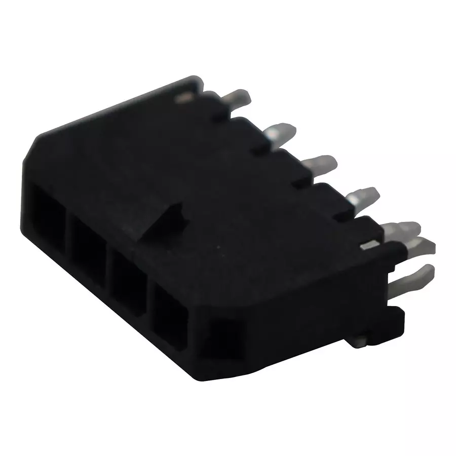 MOLEX Pin Headers CONNECTOR, HEADER, 4POS, 1ROW, 3MM 43650-0418 (Pack of 5)