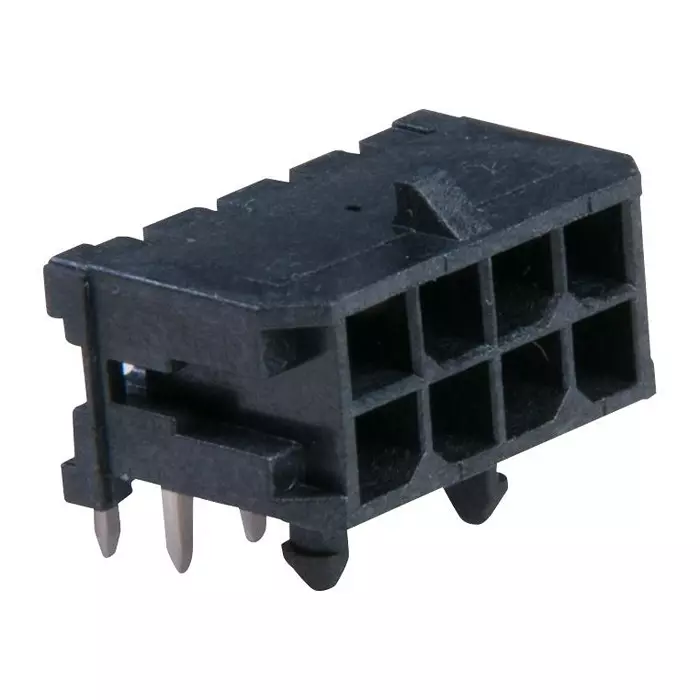 MOLEX Pin Headers CONNECTOR, HEADER, 8POS, 2ROW, 3MM 43045-0802