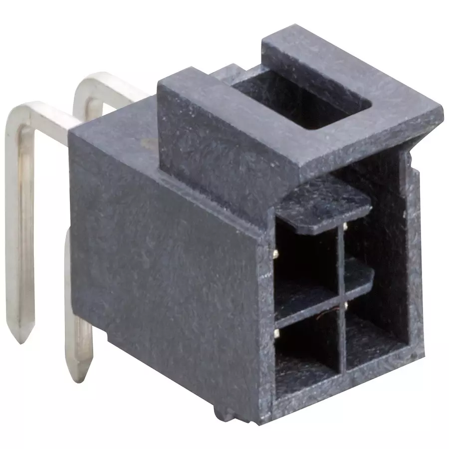 MOLEX Pin Headers CONNECTOR, HEADER, 4POS, 2ROW, 2.5MM 105314-1104 (Pack of 5)