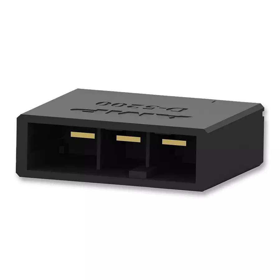 AMP - TE CONNECTIVITY CONNECTOR, HEADER, 3POS, 1ROW, 10.16MM, 1-353082-2