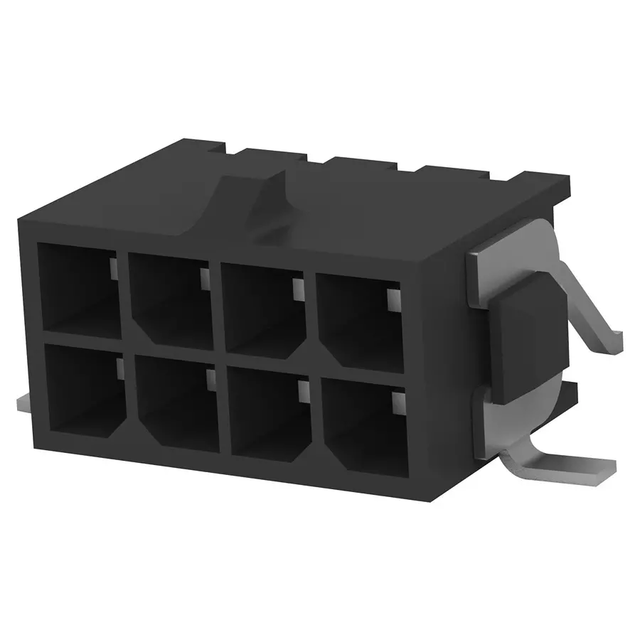 AMP - TE CONNECTIVITY WTB CONN, HEADER, 8POS, 2ROW, 3MM, 3-794627-8