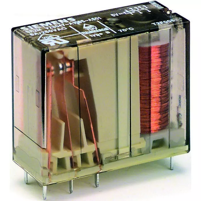SCHRACK - TE CONNECTIVITY POWER RELAY, DPDT, 6A, 250VAC, THT, V23047A1110A501