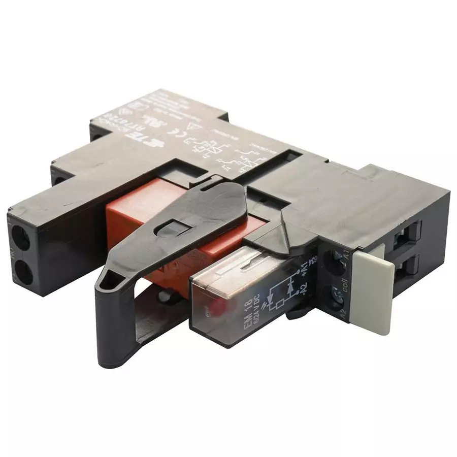 SCHRACK - TE CONNECTIVITY POWER RELAY, SPDT, 16A, 240VAC, DIN RAIL, 5-1415073-1