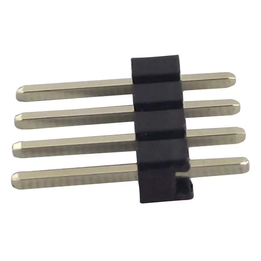 MULTICOMP PRO Pin Headers CONNECTOR, HEADER, THT, 2.54MM, 4WAY, 2211S-04G (Pack of 40)