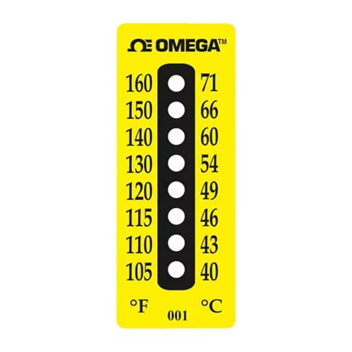 Omega Label, Non-Reverse Strip, 8Pt, 260Deg C, TL-E-410-10
