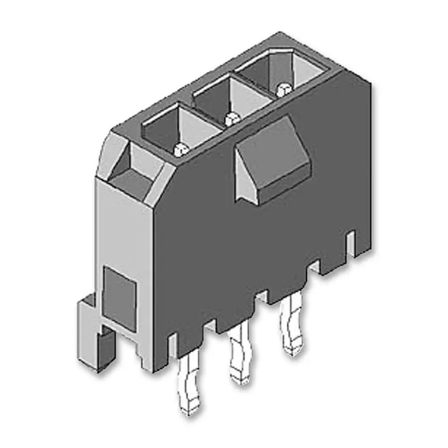 MOLEX Pin Headers CONNECTOR, HEADER, 6POS, 1ROW, 3MM 43650-0615 (Pack of 5)