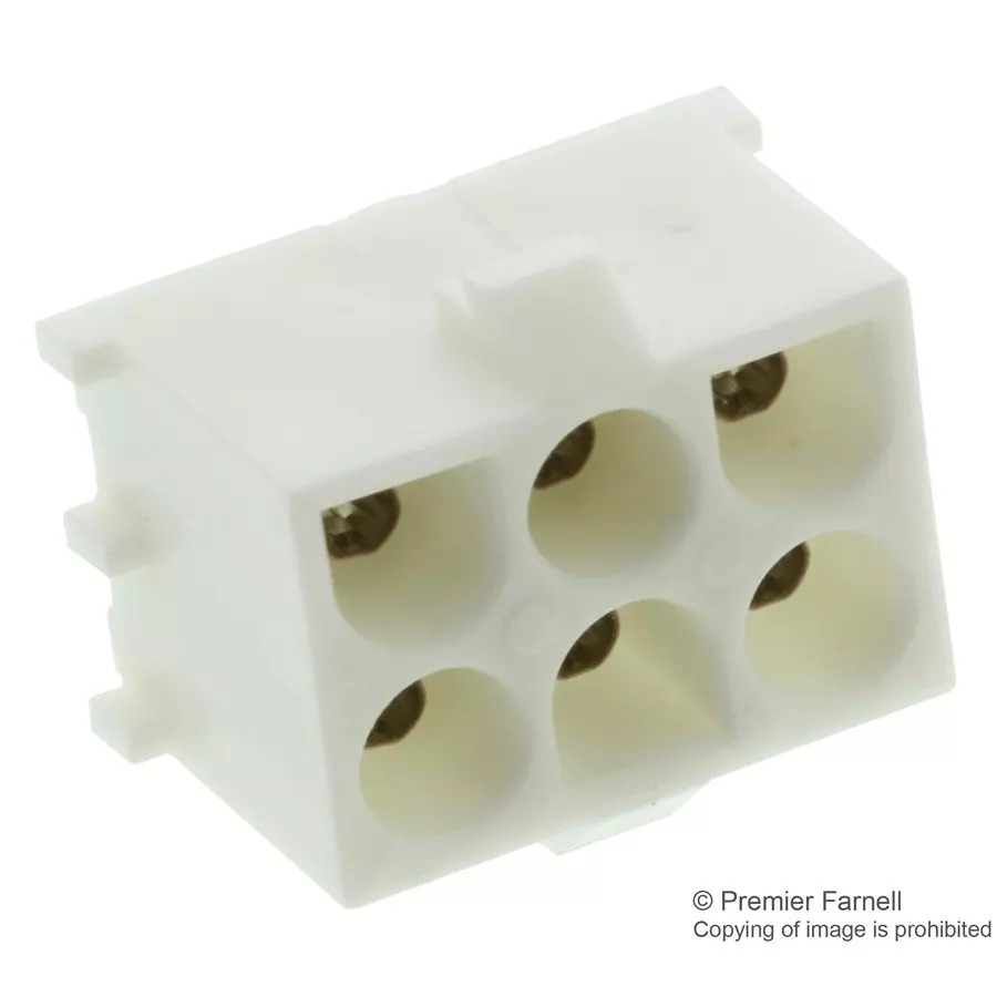 AMP - TE CONNECTIVITY Pitch Spacing:6.35mm, 350827-1