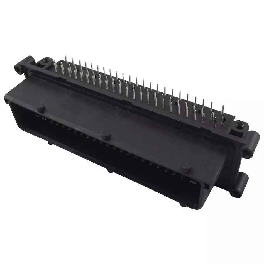 AMP - TE CONNECTIVITY RECTANGULAR CONN, HDR, R/A, 70POS, 3ROW, 1-963484-1