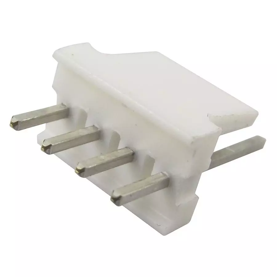 AMP - TE CONNECTIVITY CONNECTOR, HEADER, THT, 2.54MM, 4WAY, 640454-4 (Pack 10)