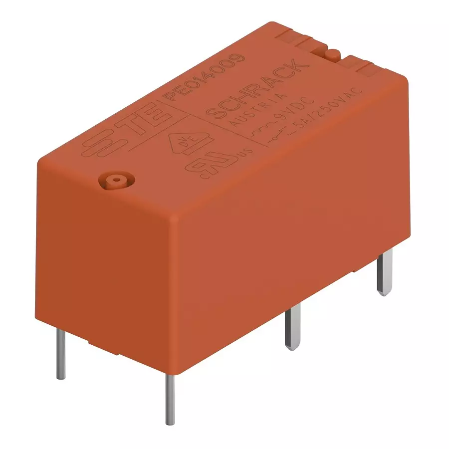 SCHRACK - TE CONNECTIVITY POWER RELAY, SPDT, 5A, 250VAC, TH, 1393219-5