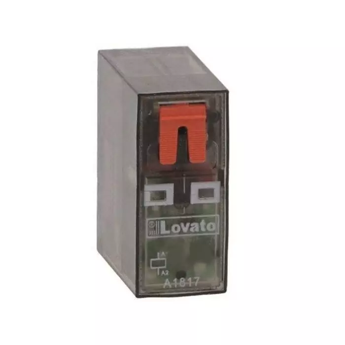 Lovato Plug inch Non-Latching Relay, 12 V DC Coil, 16A Switching Current, SPDT, HR501CD012
