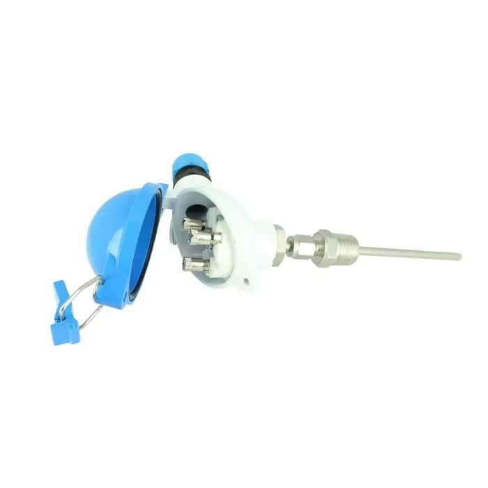 GEORGIN PT100 Temperature Probe, 6mm Dia, 250mm Long, NPT 1/2, +400°C Max, 4-20 mA 0â€¦200°C ATEX Exia, S5KFNA03ABB2602500BF