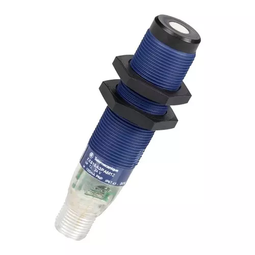 TELEMECANIQUE SENSORS Ultrasonic Sensor, 300Khz, 508Mm, 5 Deg, Vm18Caq