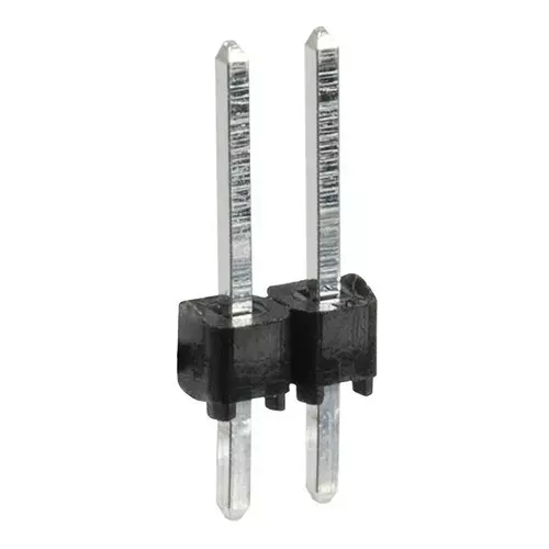 MULTICOMP PRO Pin Headers BOARD-BOARD CONNECTOR HEADER, 2WAY, 1ROW, SPC20485 (Pack of 15)