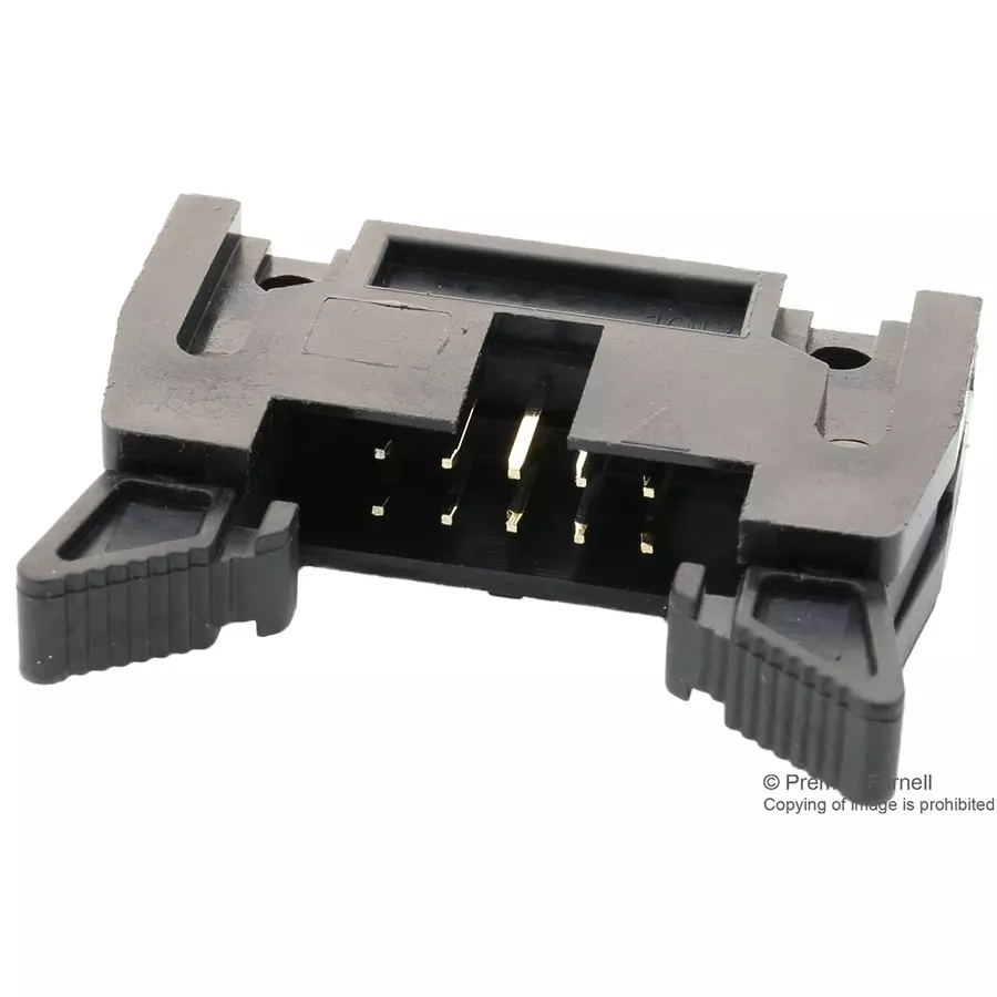 MULTICOMP PRO Pin Headers CONNECTOR, HEADER, 10POS, 2ROW, 2.5MM, MC-254-10-SL-ST-DIP (Pack of 5)