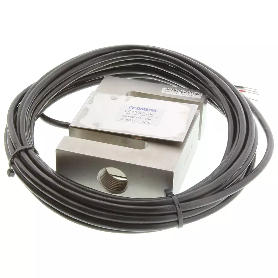 Omega S Beam Load Cell, 10000Lb, 12Vdc, LC103B-10K
