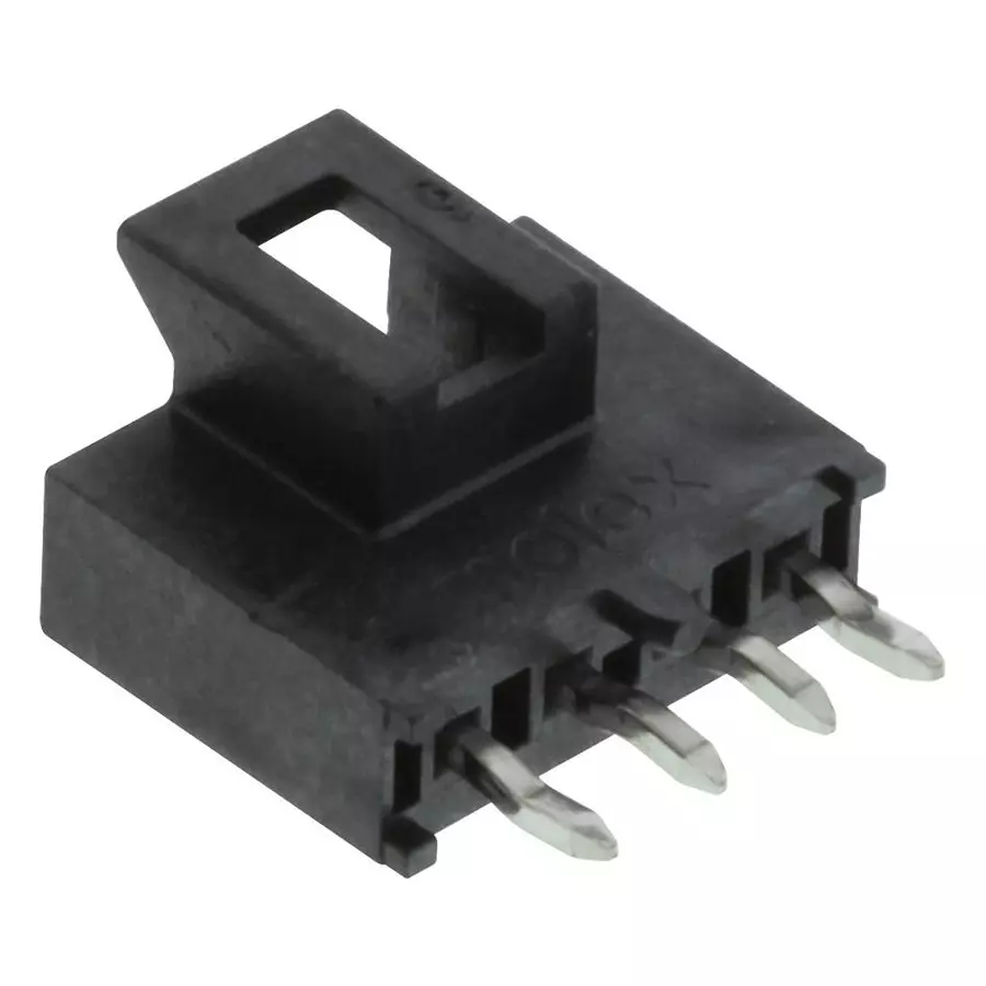 MOLEX Pin Headers CONNECTOR, HEADER, 4POS, 1ROW, 2.5MM 105309-1104 (Pack of 5)