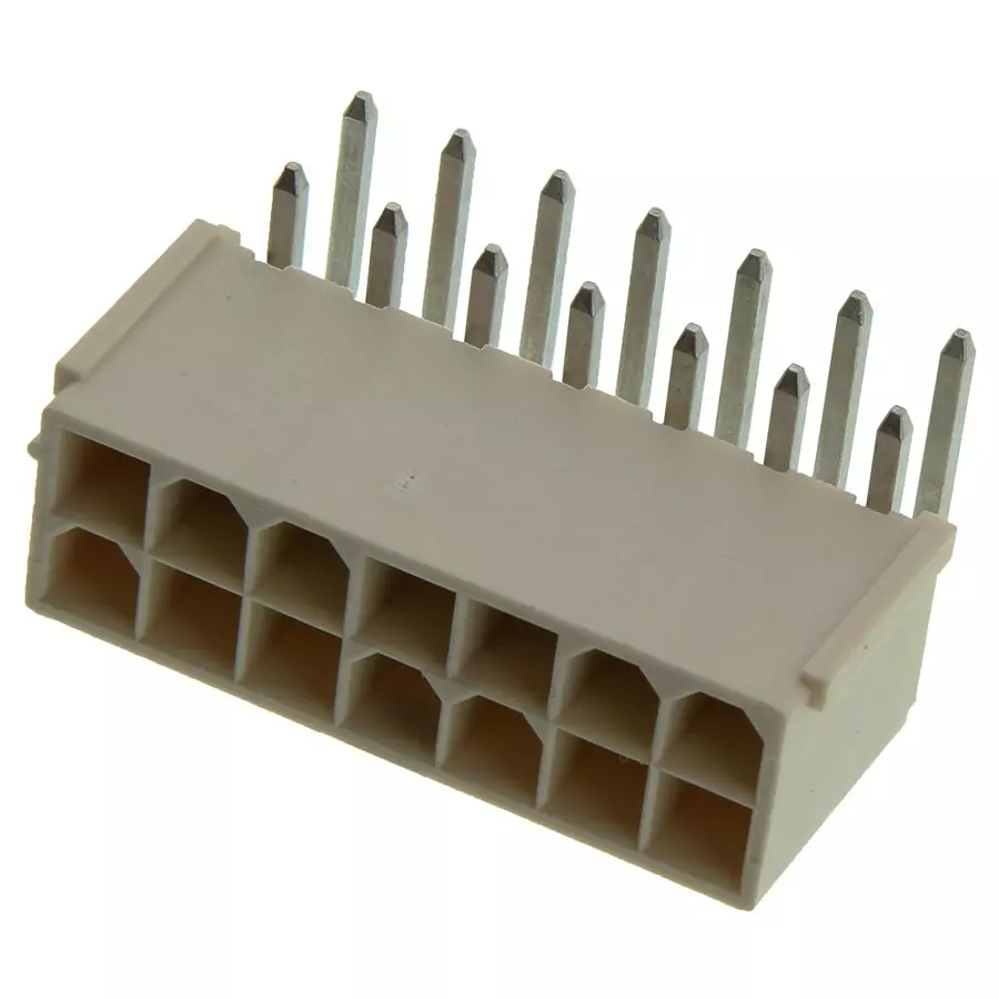 MOLEX Pin Headers CONNECTOR, HEADER, 14POS, 2ROW, 4.2MM 87427-1402