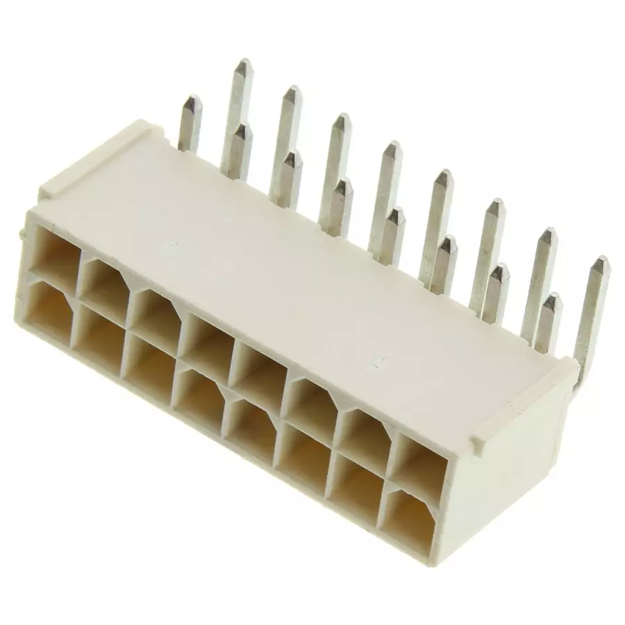 MOLEX Pin Headers CONNECTOR, HEADER, 16POS, 2ROW, 4.2MM 87427-1602