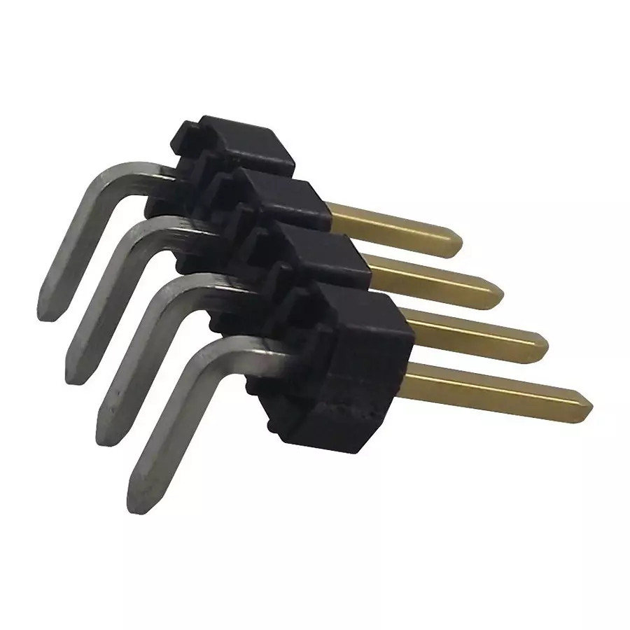 MOLEX Pin Headers BTB CONN, HEADER, 4POS, 1ROW, 2.54MM 90121-0124 (Pack of 5)