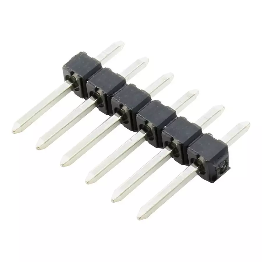 MOLEX Pin Headers CONNECTOR, HEADER, 6POS, 1ROW, 2.54MM 22-28-4061 (Pack of 5)