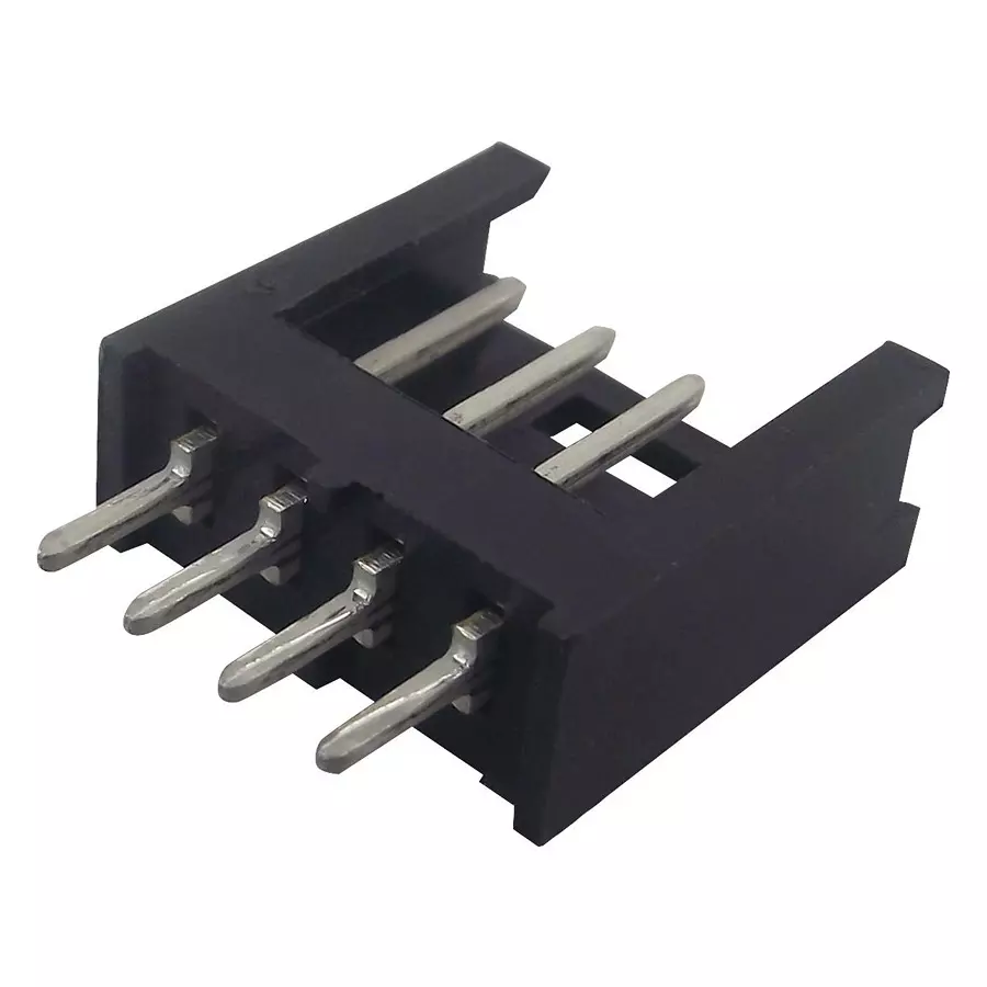 AMP - TE CONNECTIVITY CONNECTOR, HEADER, THT, 2.54MM, 4WAY, 280371-1 (Pack 10)