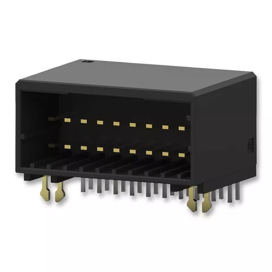 AMP - TE CONNECTIVITY CONNECTOR, HEADER, 20POS, 2ROW, 2.5MM, 1376137-2