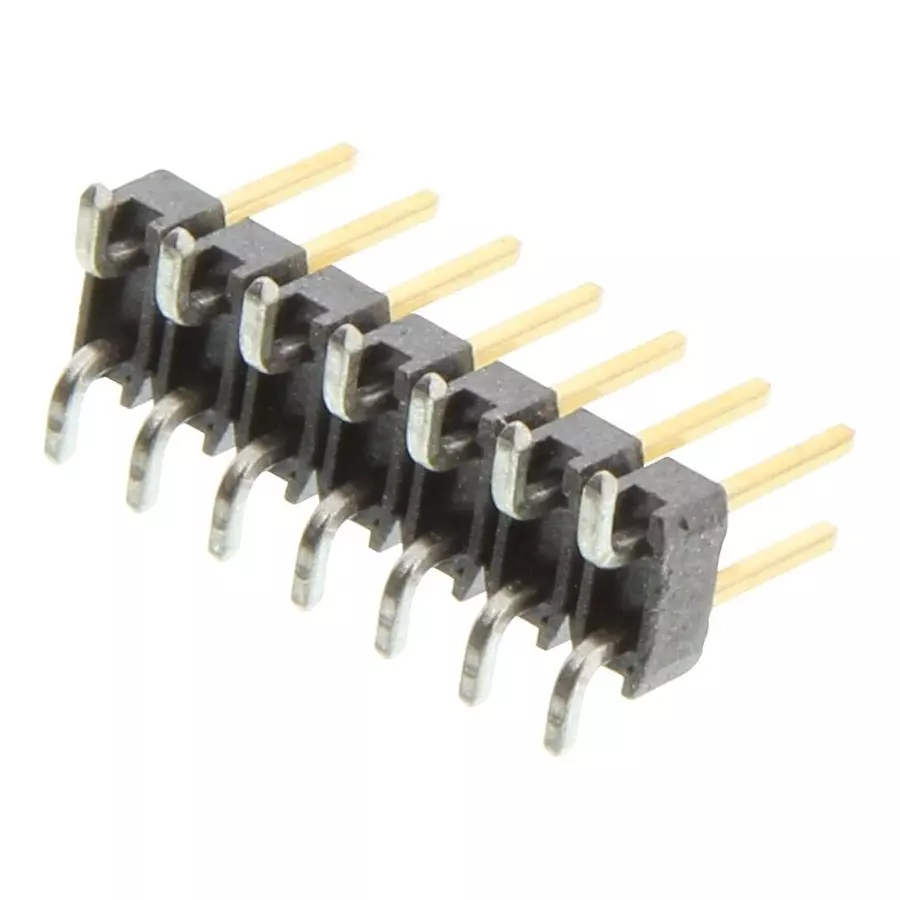 AMP - TE CONNECTIVITY CONNECTOR, HEADER, 14POS, 2ROW, 2.54MM, 5-146130-6