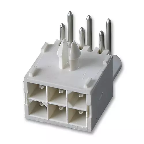 AMP - TE CONNECTIVITY CONNECTOR, PLUG, 6POS, 4.14MM, 1-770969-1